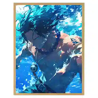 欧洛伊 动漫灯光画路飞索隆小夜灯 成品模型