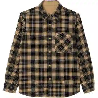 Lacoste Flannel Shirt Khaki