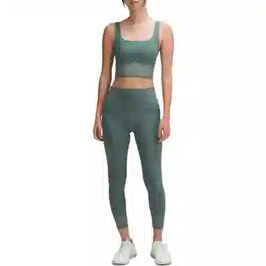 lululemon Wunder Train Mesh Panel High-Rise Tight 25"