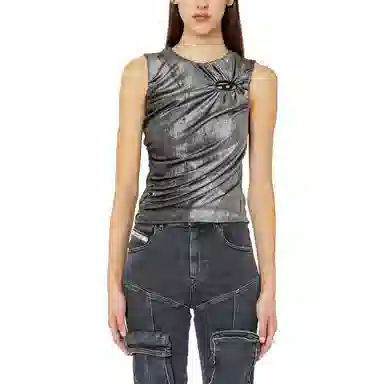 DIESEL OVAL-D Tank Top
