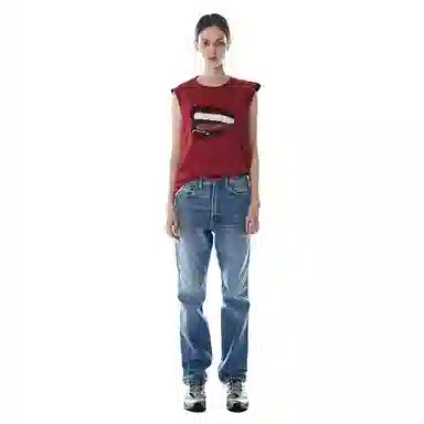 COACH x TOM WESSELMANN SS22 Sleeveless Tee Red