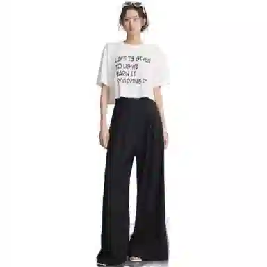美洋 优雅腰封通勤西装休闲裤 女款