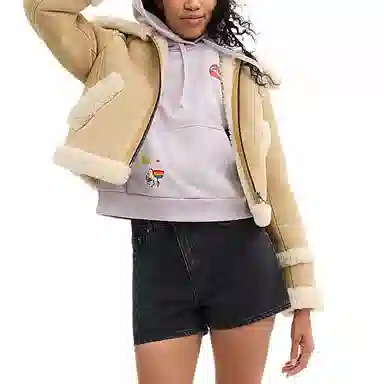 COACH SS24 Solid Zip Jacket Sand