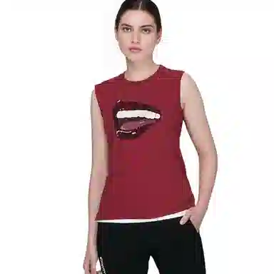 COACH x TOM WESSELMANN SS22 Sleeveless Tee Red