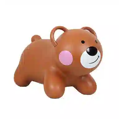 哈哈球 小熊圆圆 小象安安 跳跳马  防摔加大加厚 可骑可坐 跳跳马 玩具