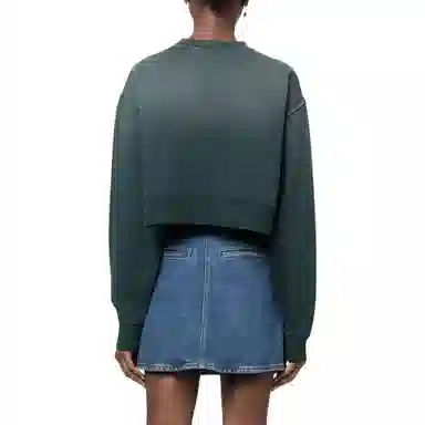 Miu Miu FW22 Logo Print Sweatshirt