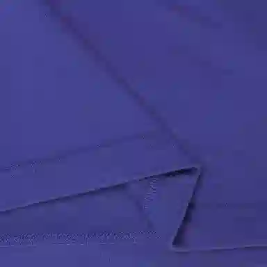 Balenciaga SS23 Logo Embroidered Tee Blue