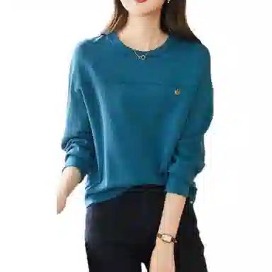 【dme】 简约休闲宽松长袖卫衣 女款