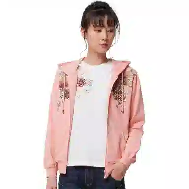 鬼洗 时尚潮流连帽长袖卫衣 女款