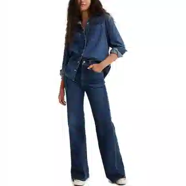 Levis Ribcage Bell Jeans