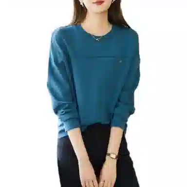 【dme】 简约休闲宽松长袖卫衣 女款