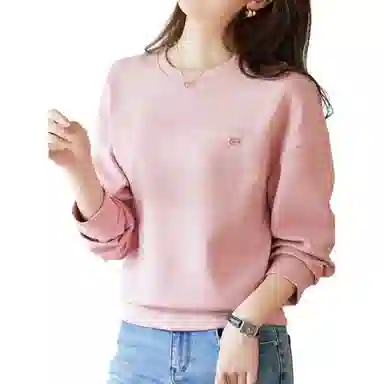 【dme】 简约休闲宽松长袖卫衣 女款