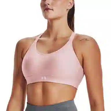 Under Armour UA Continuum Mid Sports Bra Logo