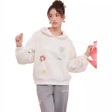 Converse Hoodie White