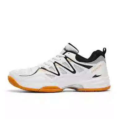 酷丁 训练舒适 减震防滑耐磨 低帮 羽毛球鞋 男女同款