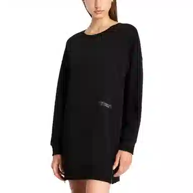 Armani Exchange FW23 Logo Dress Black