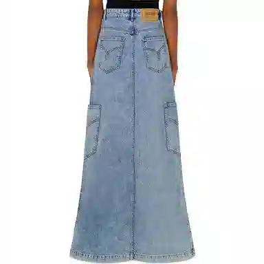 Moschino Denim Maxi Skirt