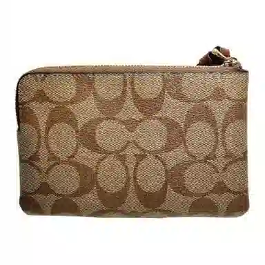 COACH Corner Zip Wristlet 16