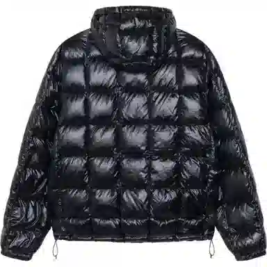 Stussy FW24 MIDWEIGHT HOODED PUFFER logo