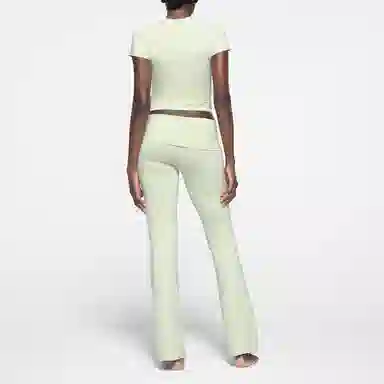 SKIMS Cotton Jersey T-Shirt Pistachio