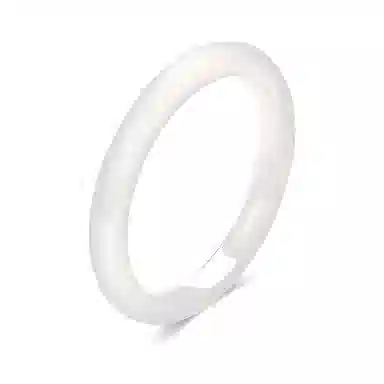 赛菲尔 香槟白月光荔枝冻冰年轻款 新中式国潮经典传承高级感设计 正圈平安镯 新中式国潮古风浅香槟 玉髓 手镯 女款