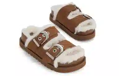 CHARLESKEITH ck EVA 3.5cm BrownSilverBeige