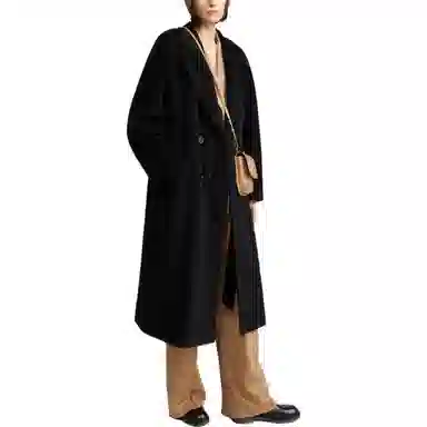MaxMara Madame 101801 Coat Black