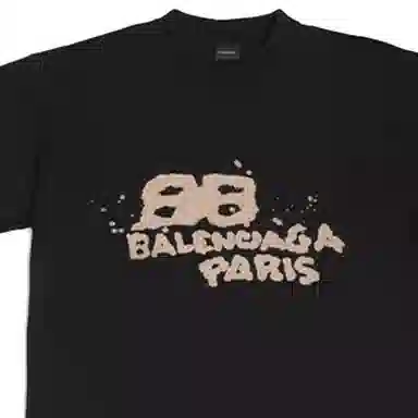 Balenciaga SS23 Hand Drawn Bb Icon LogoT