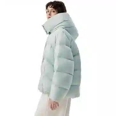 坦博尔 可脱卸简约舒适纯色羽绒服 女款