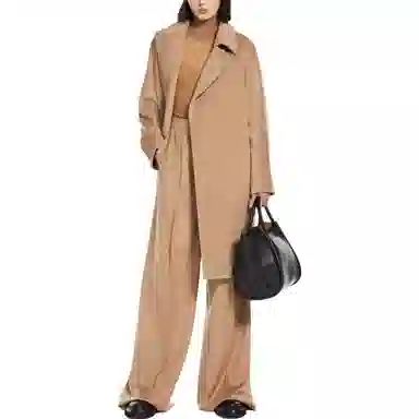MaxMara Cashmere And Wool Robe Coat