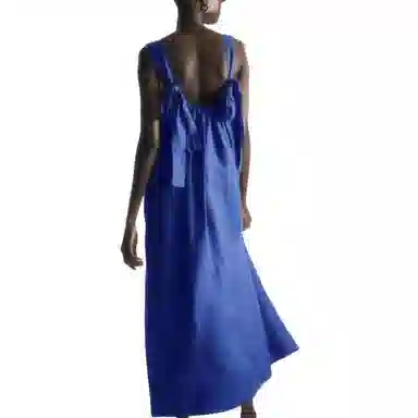 COS Sleeveless Dress Blue