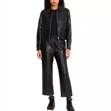 Coach SS23 Zip Leather Jacket