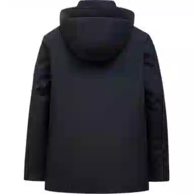 雅鹿 时尚百搭简约羽绒服 男款 纯蓝色