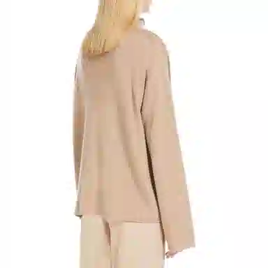 MAX MARA Baldo Cashmere Polo-Neck Sweater Honey