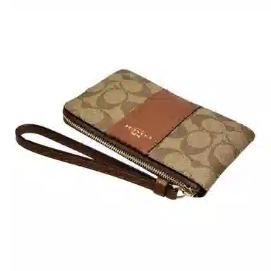 COACH Corner Zip Wristlet 16