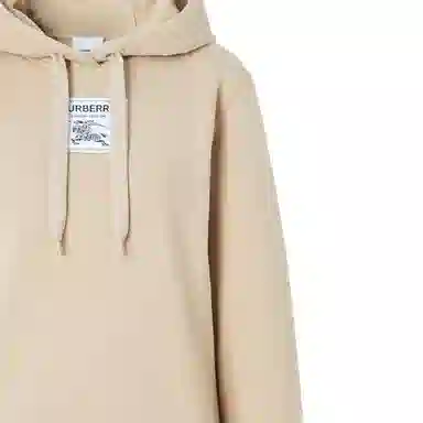 Burberry SS23 Loog Print Hoodie Khaki