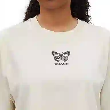 COACH SS24 Butterfly Print T-Shirt