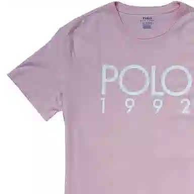 Polo Ralph Lauren Logo Print T-Shirt Pink