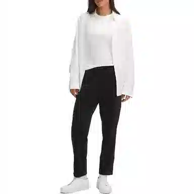 lululemon Scuba Mid-Rise Straight-Leg Pant 78 Length Velvet Cord