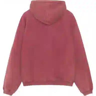 Stussy FW24 ZIP HOODIE FADED GRAPHIC logo