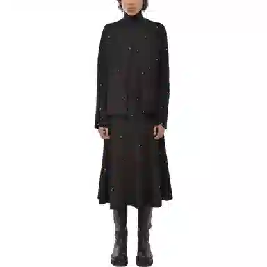 Chloe Collarless Fitted Jacket