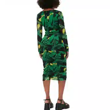 GANNI FW22 Black Dress