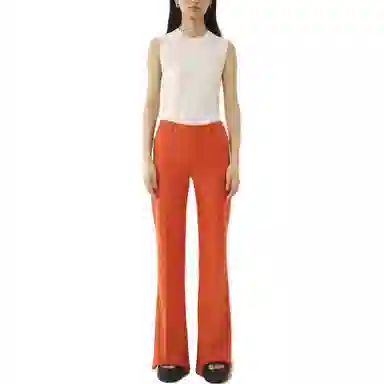Chloe Low-Waist Flare Pants