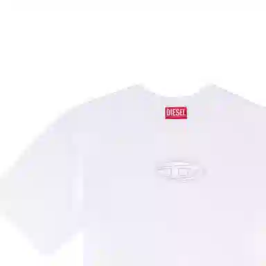 Diesel Logo Print T-Shirt White