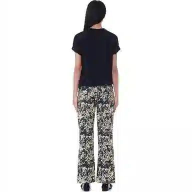 GANNI SS24 Black T-Shirt