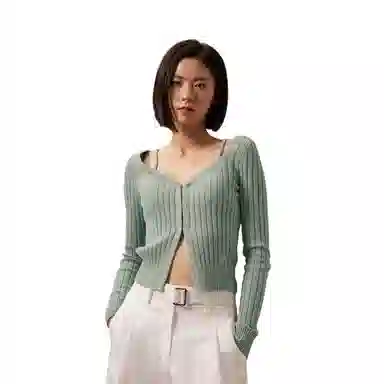 Calvin Klein V-Neck Knit Sweater