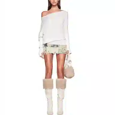 I.AM.GIA GISELLE TOP T WHITE