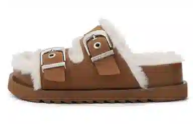 CHARLESKEITH ck EVA 3.5cm BrownSilverBeige