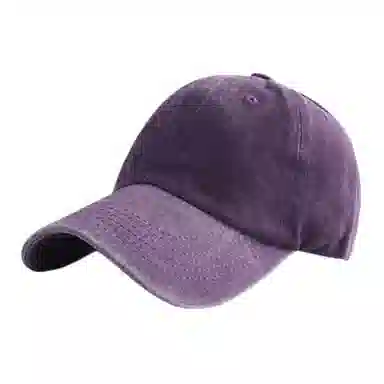 木林森 韩版日系软顶简约休闲复古做旧水洗牛仔街头 棉 鸭舌帽 男女同款情侣款