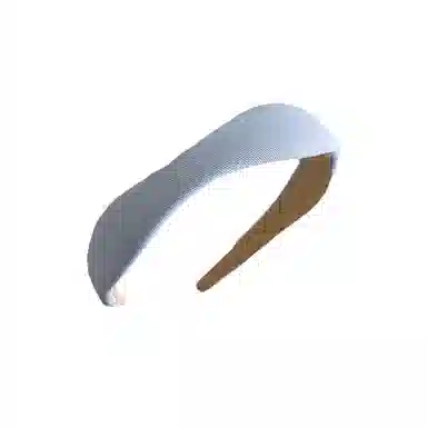 贯古今 甜美滤镜复古奶油色不规则波浪百搭减龄显白头箍简约发饰 布艺 发箍 女款